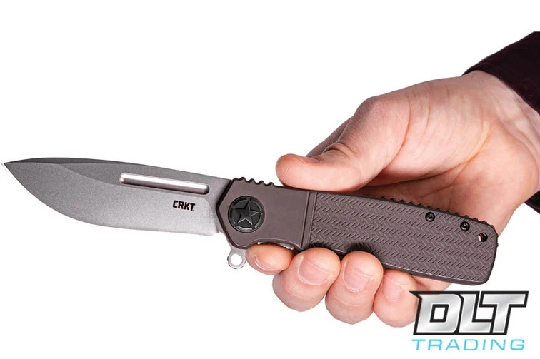 CRKT Homefront Tactical - Gray Aluminum - Bead Blast 5 CRKT Homefront Tactical - Gray Aluminum - Bead Blast - Image 3
