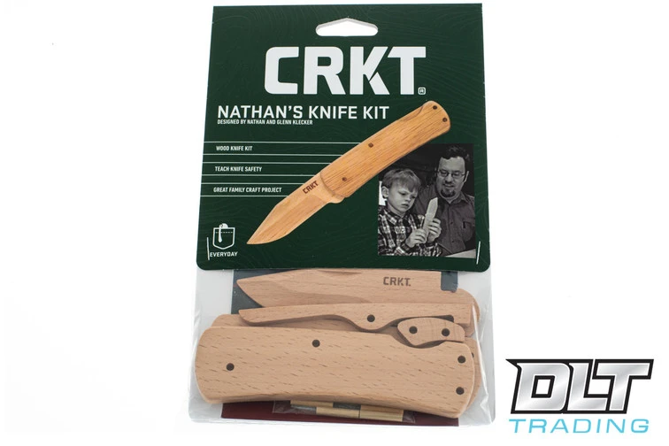 CRKT Nathan's Wood Knife Kit 3 CRKT Nathan's Wood Knife Kit